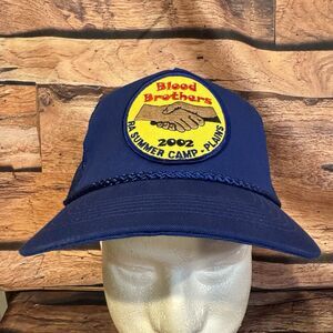 RA Blood Brothers 2002 Plains Summer Camp Hat Snapback Mesh Cap Baptist Missions